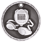 Swimming 3-D Medal-Silver