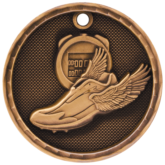 Track 3-D Medal-Bronze