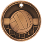 Volleyball 3-D Medal-Bronze