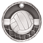 Volleyball 3-D Medal-Silver