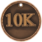 10K 3-D Medal-Bronze