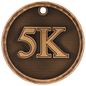 5K 3-D Medal-Bronze