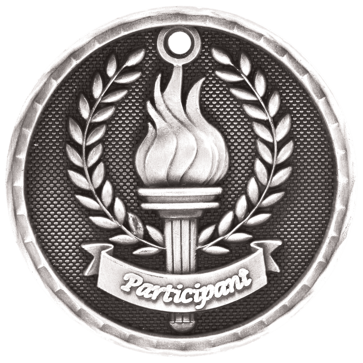 Participant 3-D Medal-Silver