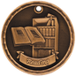 Reading 3-D Medal-Bronze