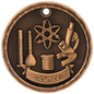 Science 3-D Medal-Bronze