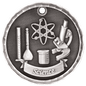 Science 3-D Medal-Silver