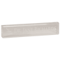 10" x 2" Clear Acrylic Desk Wedge