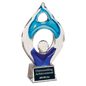 10 1/4" Winner Art Glass