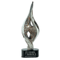 Twist Spire Art Glass