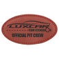 Rose' 3 1/4" x 1 3/4" Leatherette Oval Badge with Magnet
