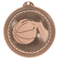 Basketball BriteLazer Medal-Bronze