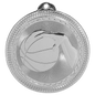 Basketball BriteLazer Medal-Silver
