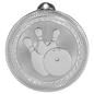 Bowling BriteLazer Medal-Silver