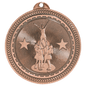 Competitive Cheer BriteLazer Medal-Bronze