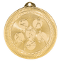 Track & Field BriteLazer Medalh-Gold