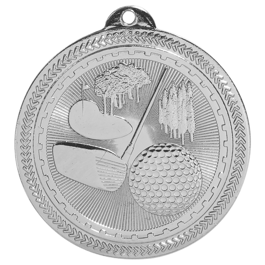 Golf BriteLazer Medal-Silver