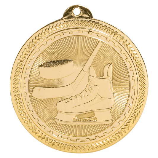 Hockey BriteLazer Medal-Gold