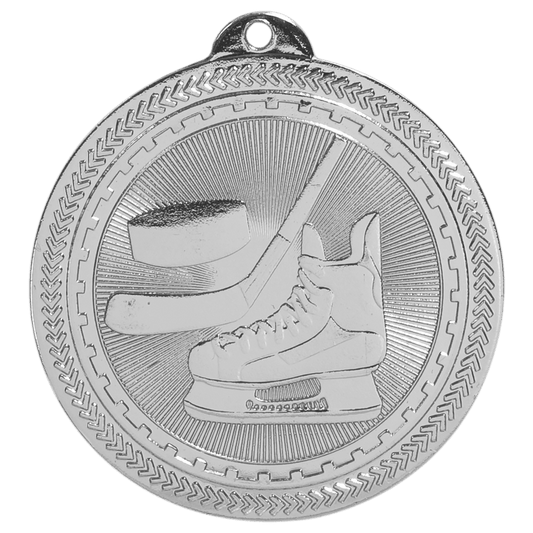 Hockey BriteLazer Medal-Silver