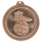 Soccer BriteLazer Medal-Bronze
