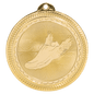 Track BriteLaser Medal-Gold