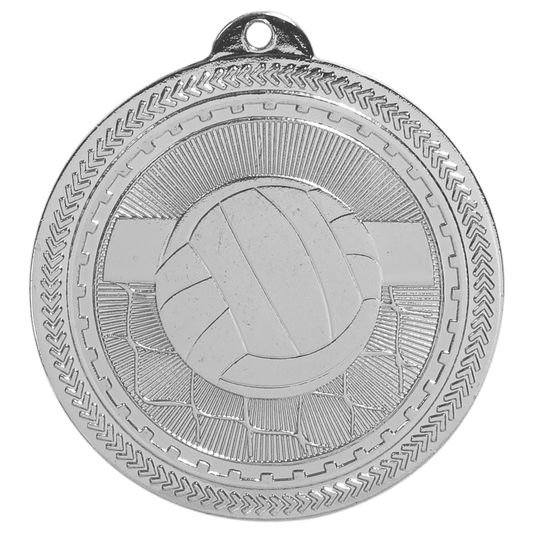 Volleyball BriteLazer Medal-Silver