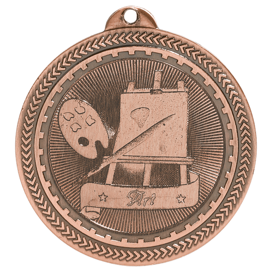 Art BriteLaser Medal-Bronze