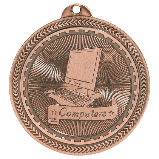 Computers BriteLazer Medal-Bronze