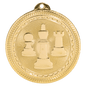 Chess BriteLazer Medal-Gold