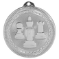 Chess BriteLazer Medal-Silver