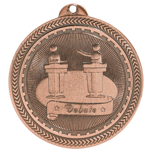 Debate BriteLazer Medal-Bronze