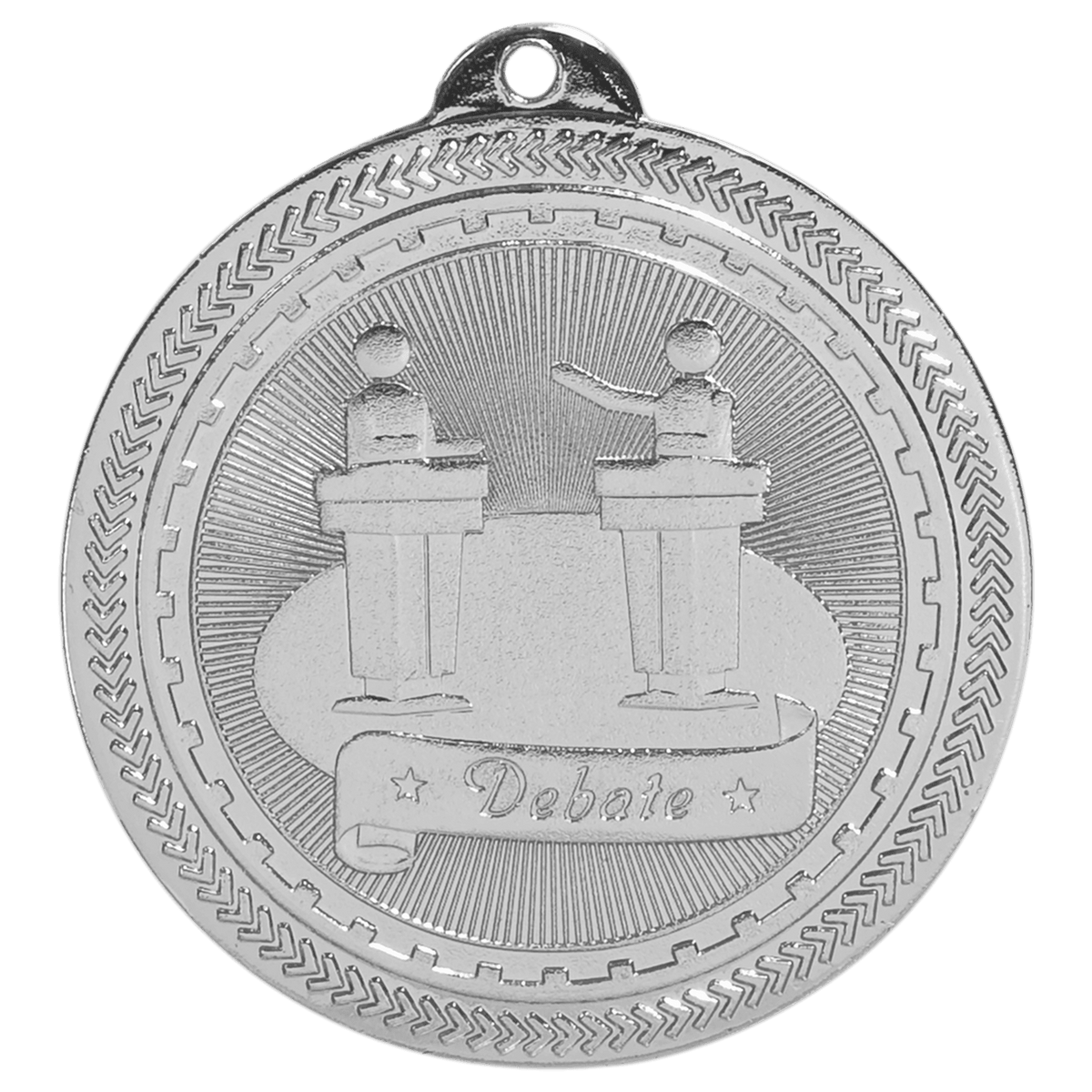 Debate BriteLazer Medal-Silver