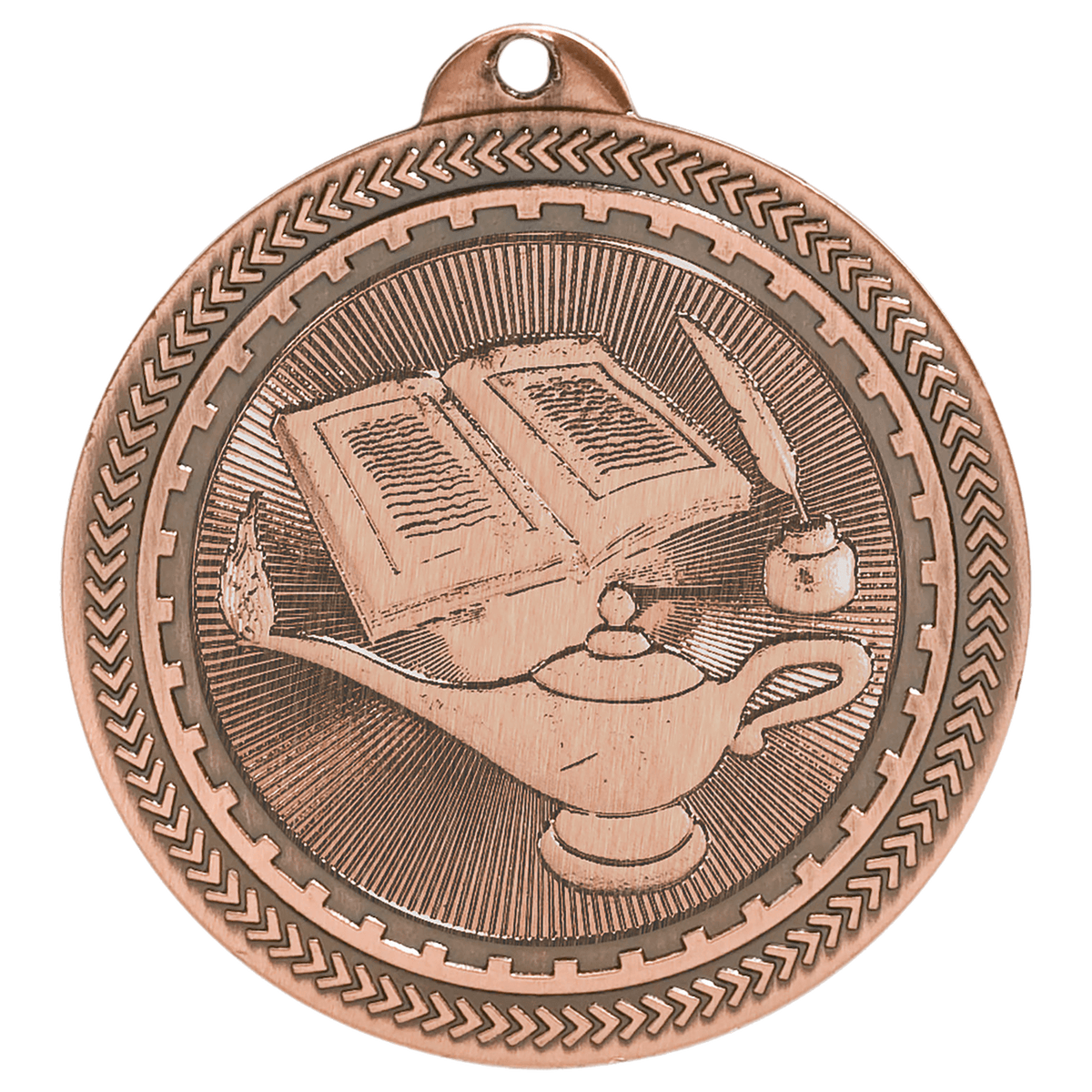 Lamp of Knowledge BriteLazer Medal-Bronze