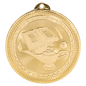 Lamp of Knowledge BriteLazer Medal-Gold