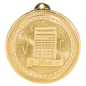 Math BriteLazer Medal-Gold