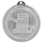Math BriteLazer Medal-Silver