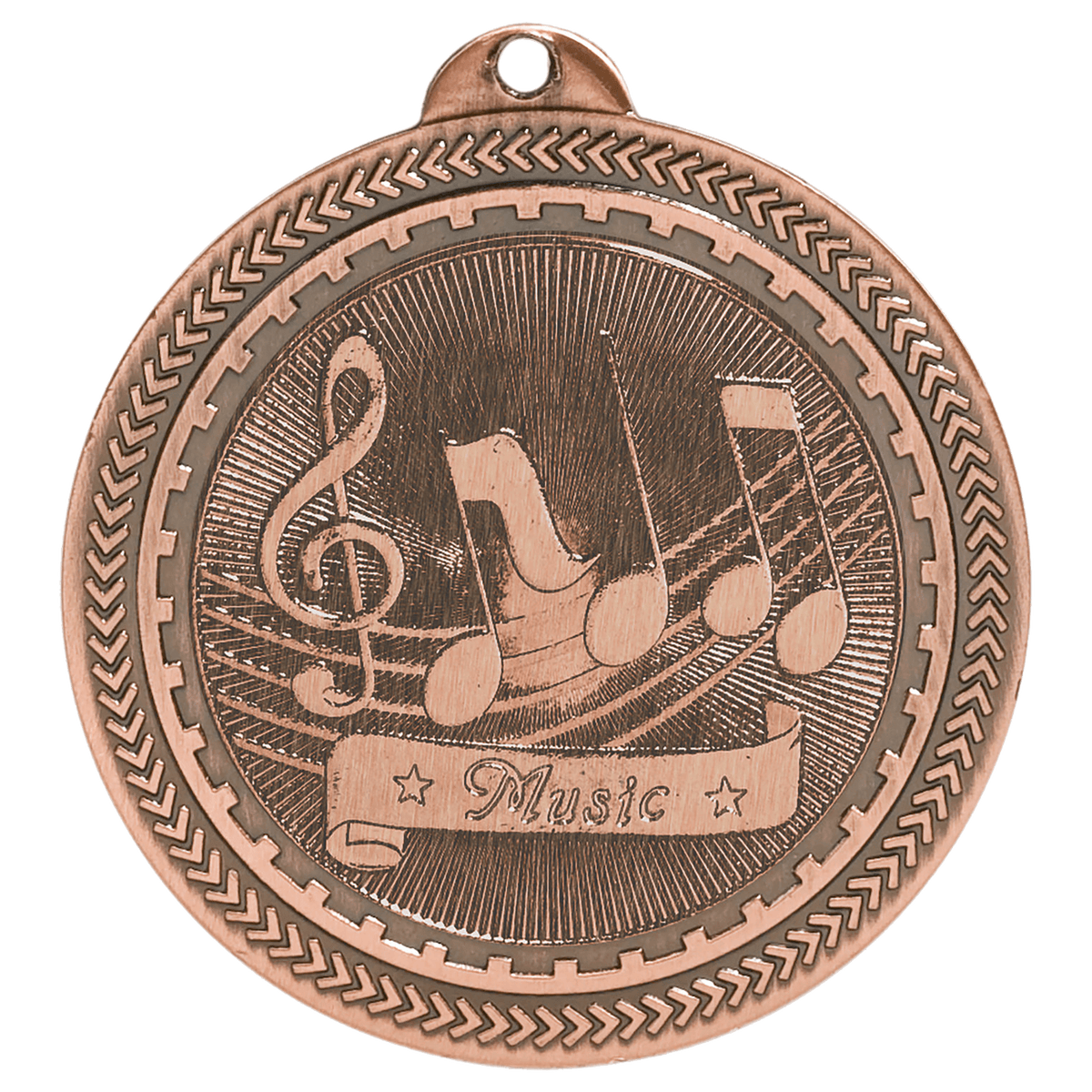 Music BriteLazer Medal-Bronze