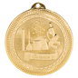 Science BriteLazer Medal-Gold