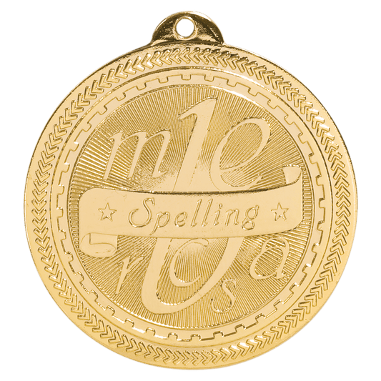 Spelling BriteLazer Medal-Gold