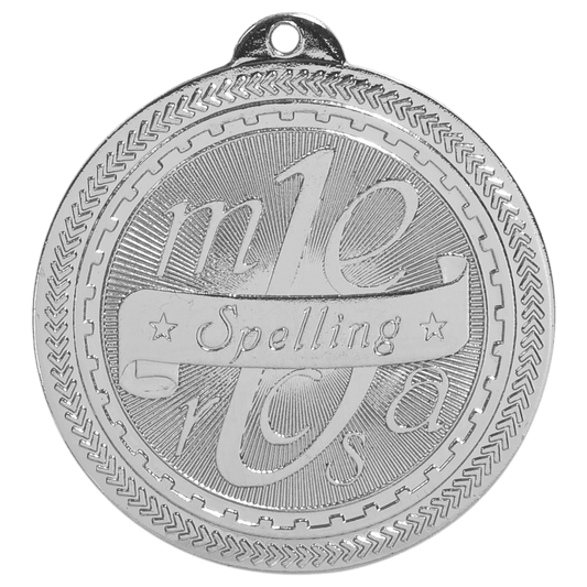Spelling BriteLazer Medal-Silver