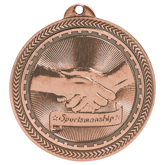 Sportsmanship BriteLazer Medal-Bronze