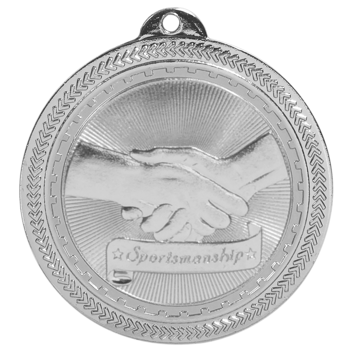Sportsmanship BriteLazer Medal-Silver