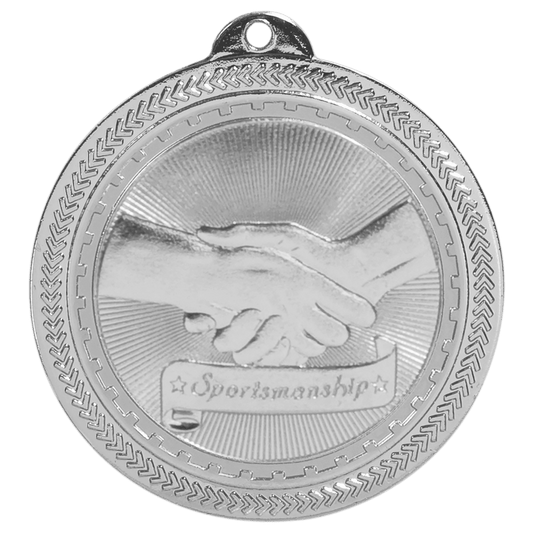 Sportsmanship BriteLazer Medal-Silver