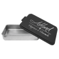 Aluminum Cake Pan with Black Powder Coated Lid