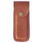 Bison River Leather Sheath with Snap Closure for 5" Folding Knife