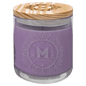 Lavender Vanilla Candle in a Glass Holder with Wood Lid
