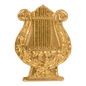 Music Lyre Chenille Pin