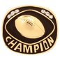 Football Champion Ring Insert (Price includes ring ordered by size)