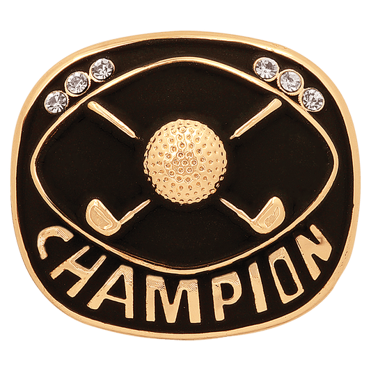 Golf Champion Ring Insert (Price includes ring ordered by size)
