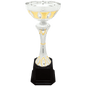 Silver/Gold Metal Cup-12"