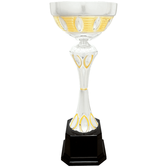 Silver/Gold Metal Cup-16 1/2"